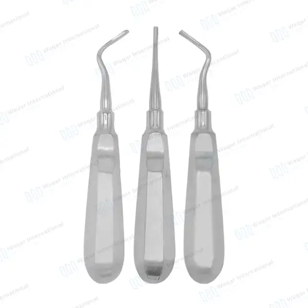 9 Pcs Basic Dental Surgery Extraction Forceps Elevator Set - surgical instruments manufactured by Waqar International, Sialkot - view 5