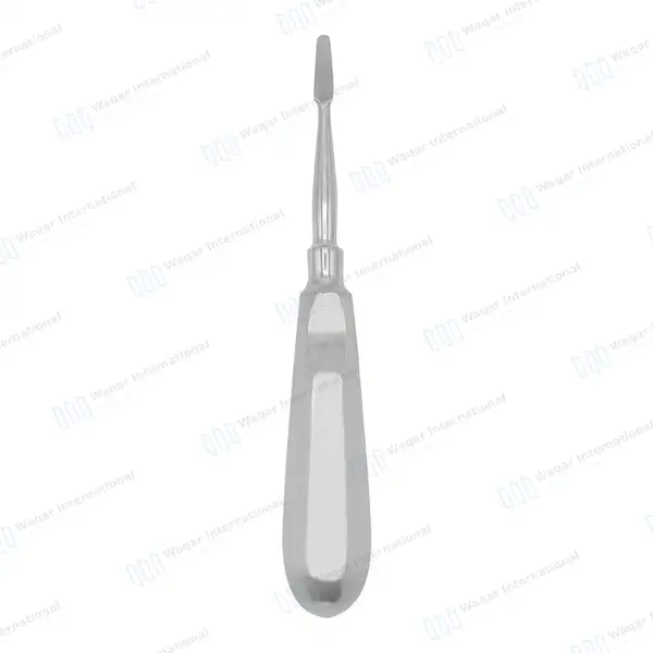 Cogswell A Root Elevator 6.25″ Straight 4mm Tip - dental instruments manufactured by Waqar International, Sialkot - view 2