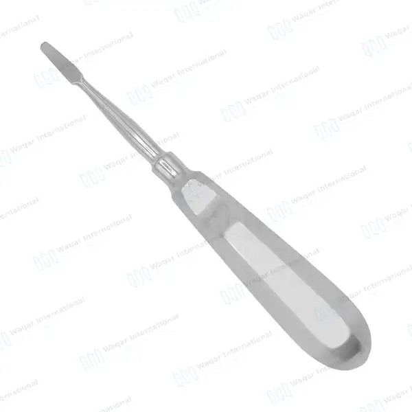 Cogswell A Root Elevator 6.25″ Straight 4mm Tip - dental instruments manufactured by Waqar International, Sialkot - view 6