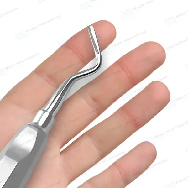 Apical Elevator #303 – Right - dental instruments manufactured by Waqar International, Sialkot - view 2