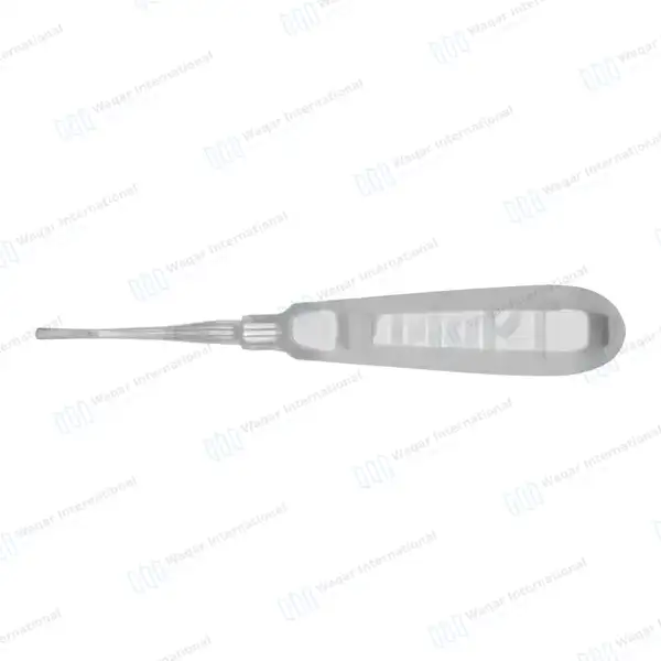 Apical Elevator #303HF Serrated Tip - dental instruments manufactured by Waqar International, Sialkot - view 5