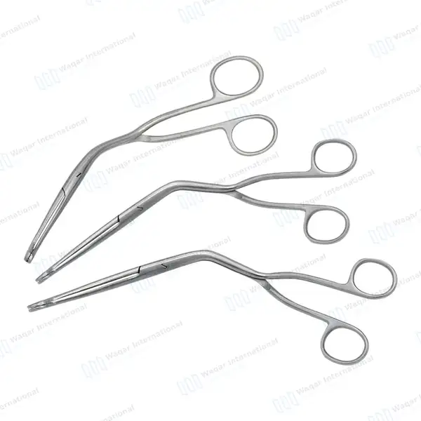 3 Pcs Magill Catheter Forceps Set 6″, 8″ & 10″ - surgical instruments manufactured by Waqar International, Sialkot - view 2