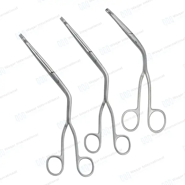 3 Pcs Magill Catheter Forceps Set 6″, 8″ & 10″ - surgical instruments manufactured by Waqar International, Sialkot - view 12