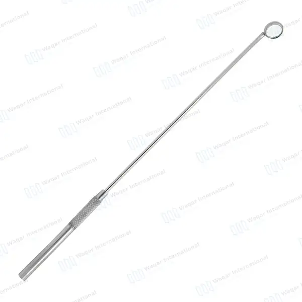 Laryngeal Mirror with Handle #000 - surgical instruments manufactured by Waqar International, Sialkot - view 6