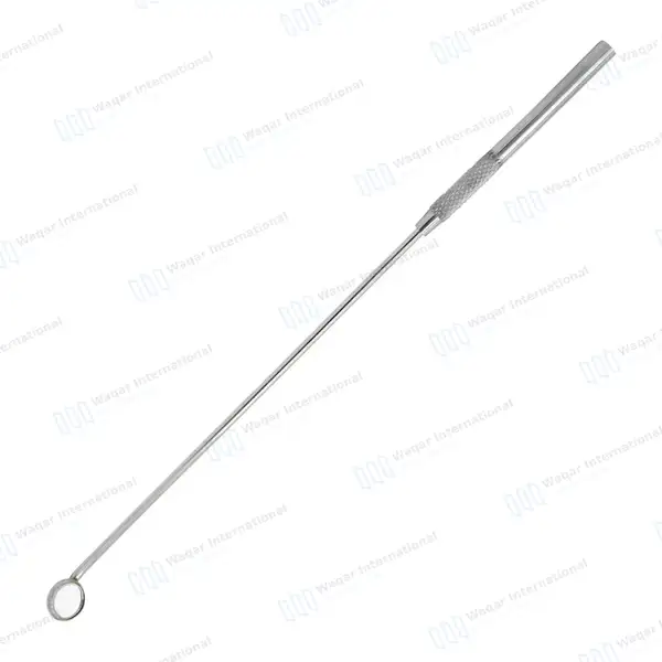 Laryngeal Mirror with Handle #000 - surgical instruments manufactured by Waqar International, Sialkot - view 7