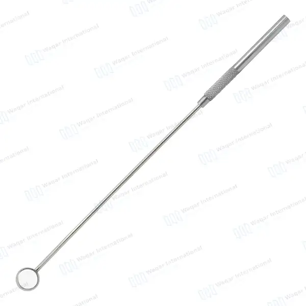 Laryngeal Mirror with Handle #00 - surgical instruments manufactured by Waqar International, Sialkot - view 7