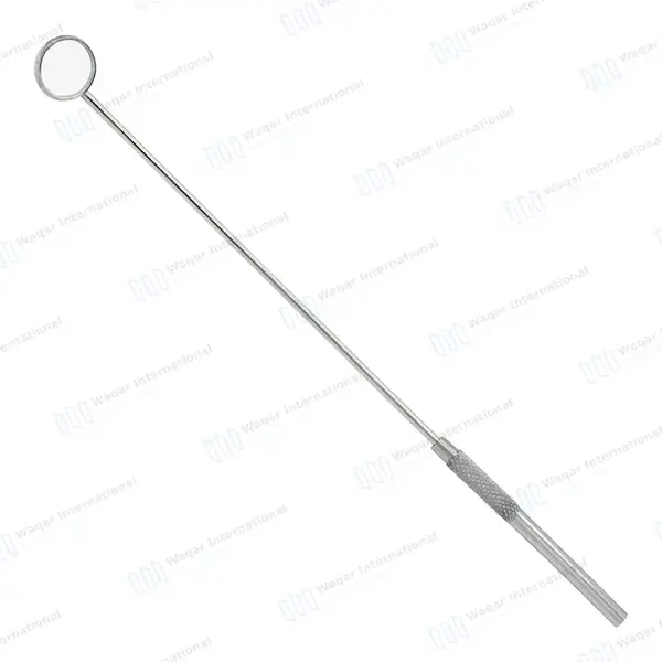 Laryngeal Mirror with Handle #1 - surgical instruments manufactured by Waqar International, Sialkot - view 7