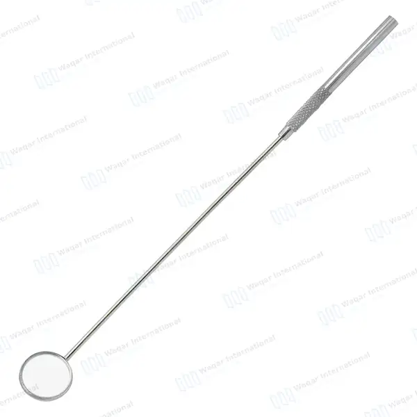 Laryngeal Mirror with Handle #3 - surgical instruments manufactured by Waqar International, Sialkot - view 6