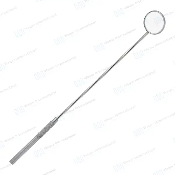 Laryngeal Mirror with Handle #4 - surgical instruments manufactured by Waqar International, Sialkot - view 5