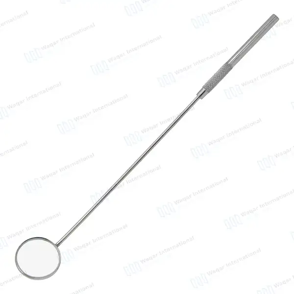 Laryngeal Mirror with Handle #6 - surgical instruments manufactured by Waqar International, Sialkot - view 6