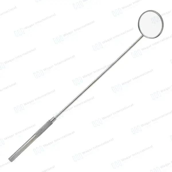 Laryngeal Mirror with Handle #7 - surgical instruments manufactured by Waqar International, Sialkot - view 5
