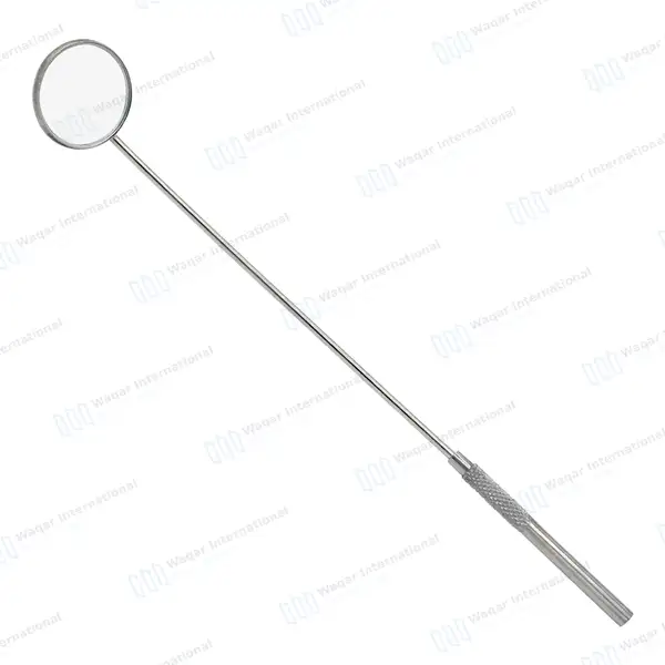 Laryngeal Mirror with Handle #7 - surgical instruments manufactured by Waqar International, Sialkot - view 7