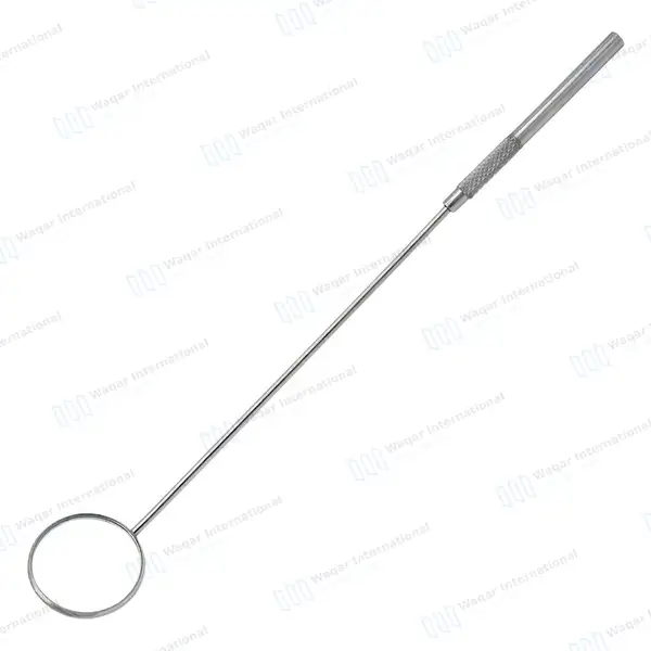 Laryngeal Mirror with Handle #8 - surgical instruments manufactured by Waqar International, Sialkot - view 6