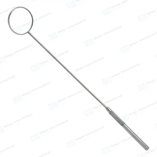 Laryngeal Mirror with Handle #8 - surgical instruments manufactured by Waqar International, Sialkot - view 7