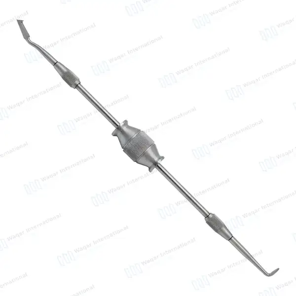 10 Manual Crown Remover with 3 Tips Double Ended Set - dental instruments manufactured by Waqar International, Sialkot - view 9