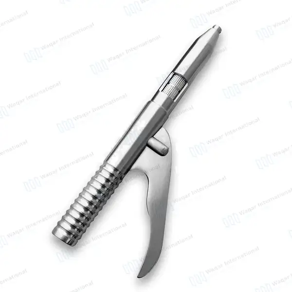 Automatic Crown Remover Gun Type with 5 Attachments - dental instruments manufactured by Waqar International, Sialkot - view 2