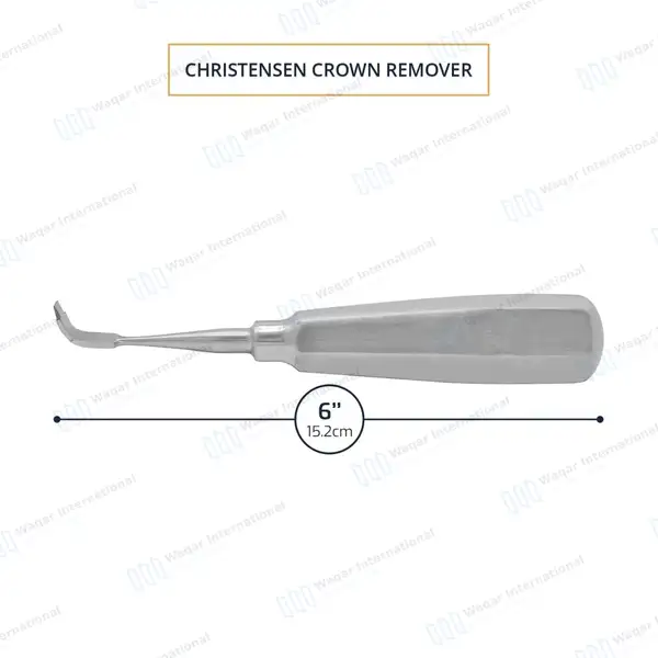 Christensen Crown Remover CRCH2 90 Degree Angled - dental instruments manufactured by Waqar International, Sialkot - view 3