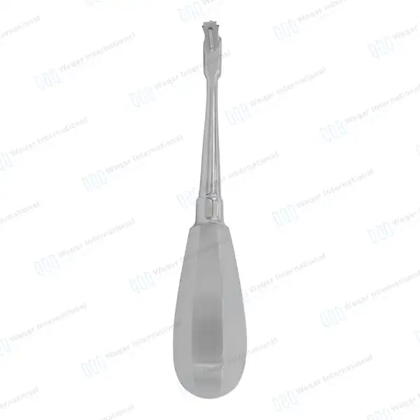 Offset Dental Crown Splitter Remover 5.75″ Elevator Handle - dental instruments manufactured by Waqar International, Sialkot - view 5