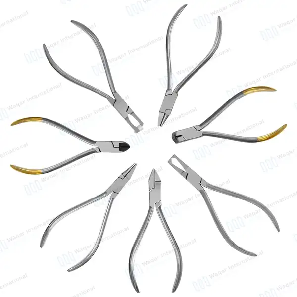 13 Pcs Orthodontic Instruments Set with Stainless Steel Height Gauge - surgical instruments manufactured by Waqar International, Sialkot - view 6