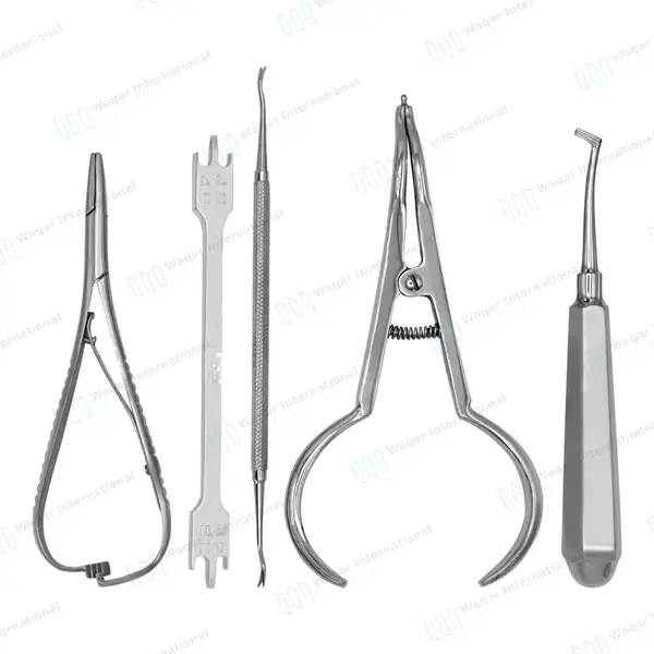 13 Pcs Orthodontic Instruments Set with Stainless Steel Height Gauge - surgical instruments manufactured by Waqar International, Sialkot - view 7