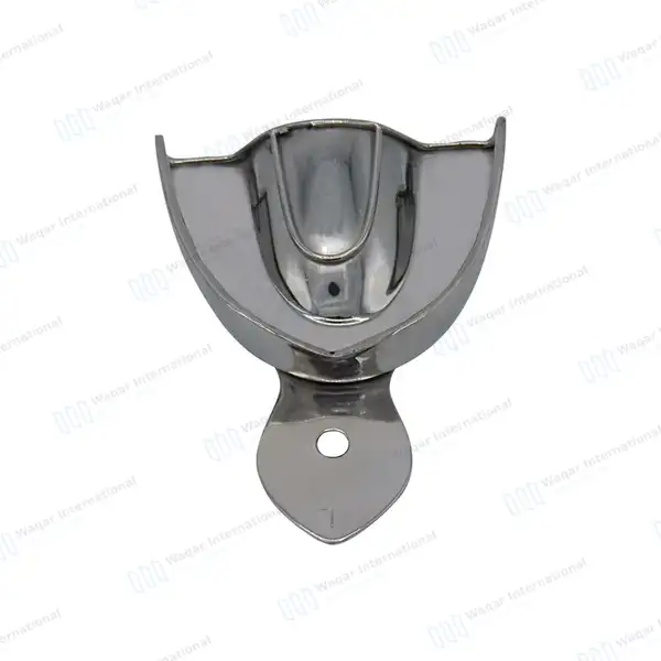 Metal Impression Trays Solid Large Upper & Lower - surgical instruments manufactured by Waqar International, Sialkot - view 4