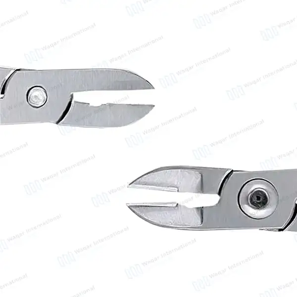 2 Pcs TC Hard Wire & Distal End Cutter Orthodontic Pliers Set - surgical instruments manufactured by Waqar International, Sialkot - view 7