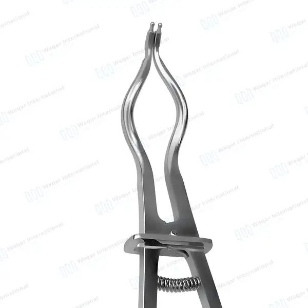 Brewer Rubber Dam Clamp Forceps 7″ Dental Instruments - surgical instruments manufactured by Waqar International, Sialkot - view 4