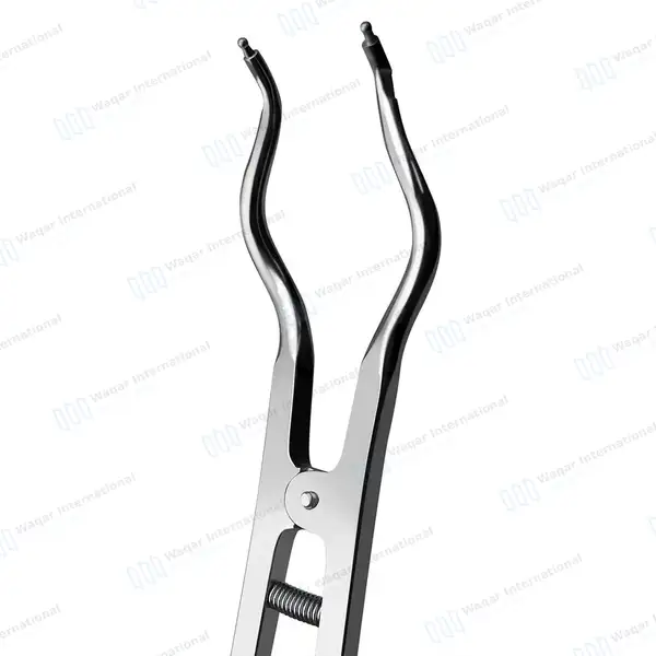 Brewer Rubber Dam Clamp Forceps 7″ Dental Instruments - surgical instruments manufactured by Waqar International, Sialkot - view 5