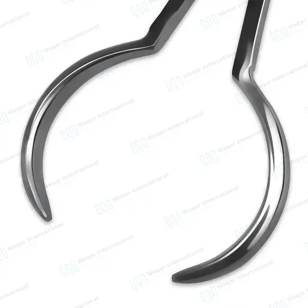 Brewer Rubber Dam Clamp Forceps 7″ Dental Instruments - surgical instruments manufactured by Waqar International, Sialkot - view 6