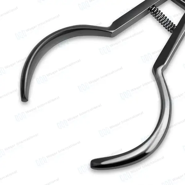 5 Pcs University of Washington Rubber Dam Clamp Forceps 7″ - surgical instruments manufactured by Waqar International, Sialkot - view 7