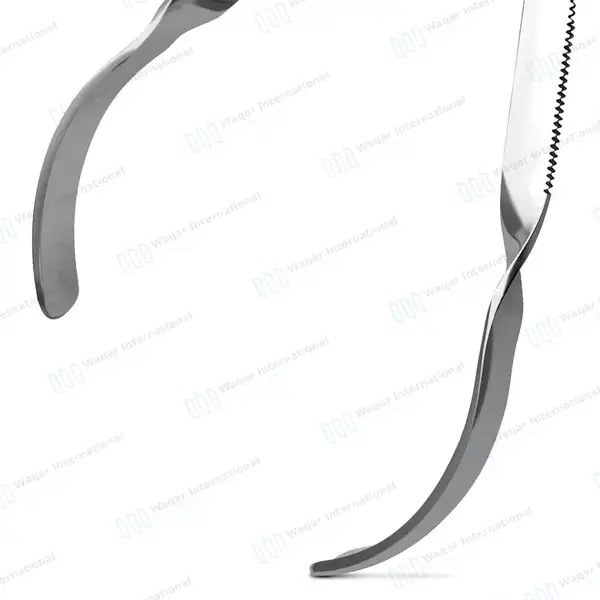 3 Pcs Ivory Light Rubber Dam Clamp Forceps 6.7″ - surgical instruments manufactured by Waqar International, Sialkot - view 4