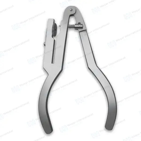 Ivory Rubber Dam Punch (RDP) 6 3/4″ Endodontic Instruments - surgical instruments manufactured by Waqar International, Sialkot - view 8