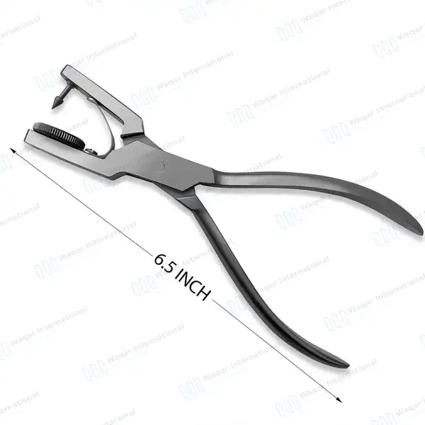 Ainsworth Rubber Dam Punch 6.5″ Dental Instruments - surgical instruments manufactured by Waqar International, Sialkot - view 4