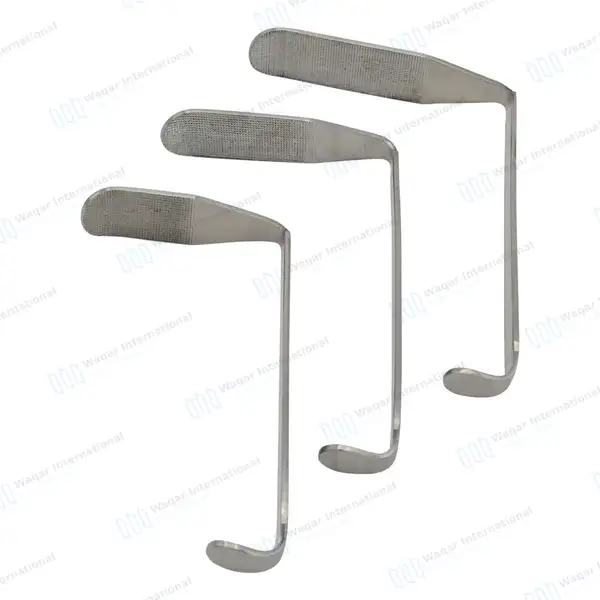 McIvor Mouth Gag Complete Set of 3 Tongue Blades & Frame - surgical instruments manufactured by Waqar International, Sialkot - view 5