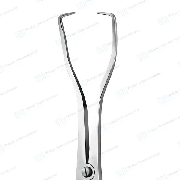 Weiss Modified Castroviejo Caliper 6.75″ Curved 0-40mm - dental instruments manufactured by Waqar International, Sialkot - view 4