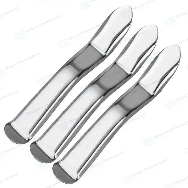 3 Pcs Minnesota Cheek Retractor 5.5″ Double Ended - surgical instruments manufactured by Waqar International, Sialkot - view 2