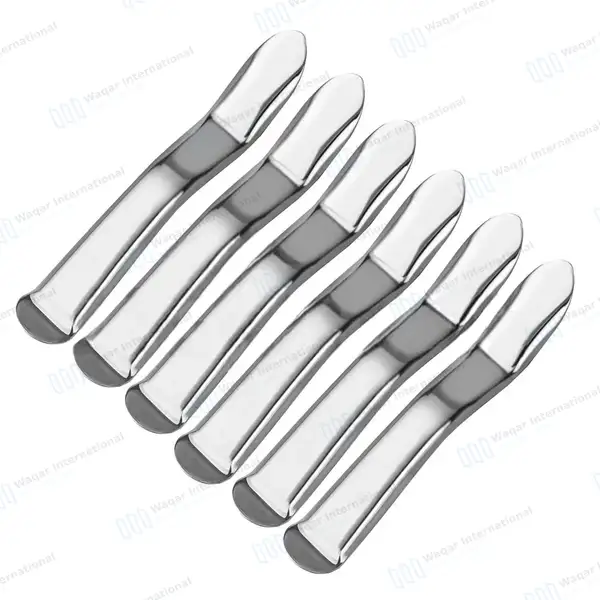 6 Pcs Minnesota Cheek Retractor 5.5″ Double Ended - surgical instruments manufactured by Waqar International, Sialkot - view 2