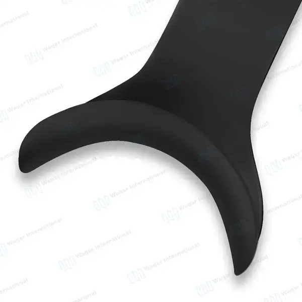 10 Pcs Double Ended Cheek Retractors Set 4.5″ Black Coated - surgical instruments manufactured by Waqar International, Sialkot - view 5