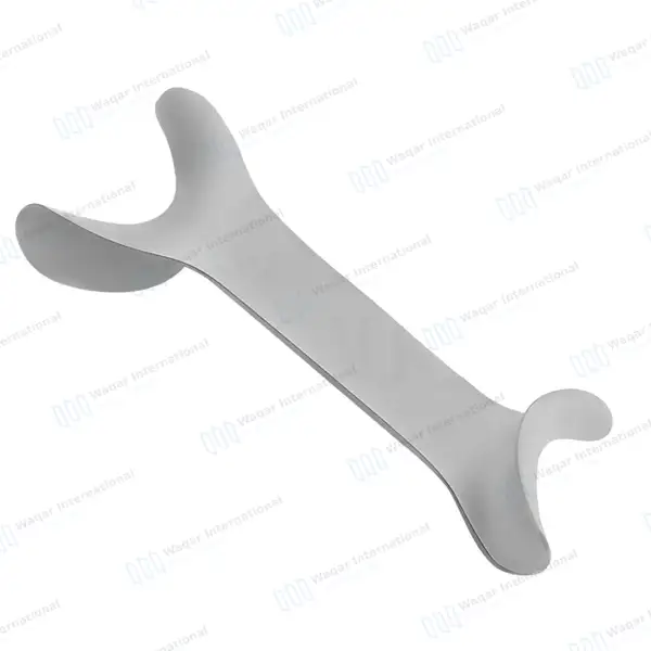 Dental Cheek Retractors 4.5″ Double Ended - surgical instruments manufactured by Waqar International, Sialkot - view 2