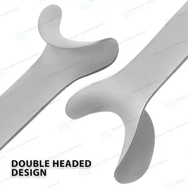 Dental Cheek Retractors 4.5″ Double Ended - surgical instruments manufactured by Waqar International, Sialkot - view 4