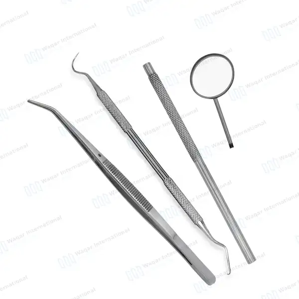 20 Pcs Basic Dental Examination Kit - surgical instruments manufactured by Waqar International, Sialkot - view 2