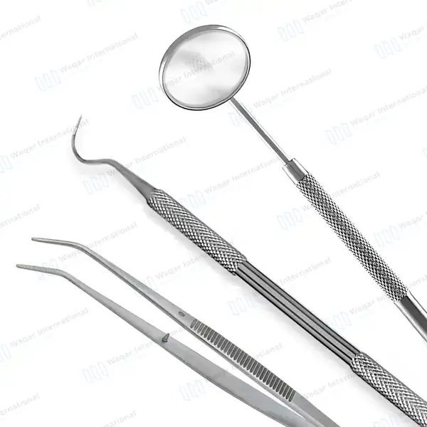 20 Pcs Basic Dental Examination Kit - surgical instruments manufactured by Waqar International, Sialkot - view 3