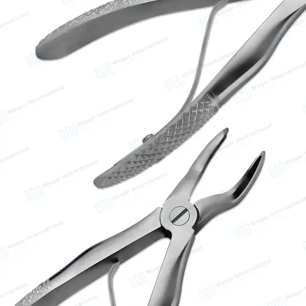 Pedo Extracting Forceps #A Dental Surgical Instrument - surgical instruments manufactured by Waqar International, Sialkot - view 8
