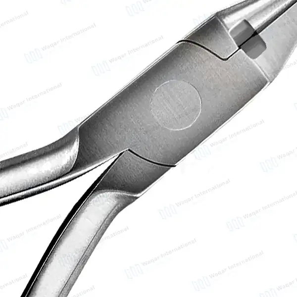 10 Pcs T/C Bird Beak Pliers with Cutter 5.5″ Orthodontic Instrument - surgical instruments manufactured by Waqar International, Sialkot - view 5