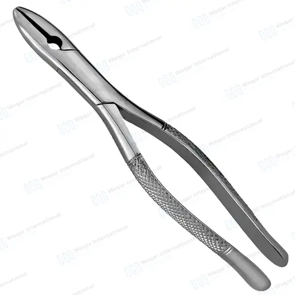 Tooth Extracting Forceps #1STD Upper Incisors and Cuspids - dental instruments manufactured by Waqar International, Sialkot - view 2