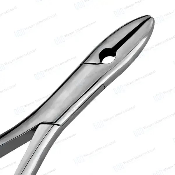 Tooth Extracting Forceps #1STD Upper Incisors and Cuspids - dental instruments manufactured by Waqar International, Sialkot - view 4