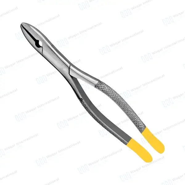TC Extracting Forceps #1STD Upper Incisors and Cuspids - dental instruments manufactured by Waqar International, Sialkot - view 2