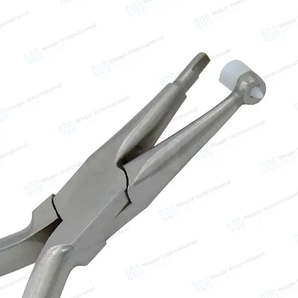 Adhesive Removing Pliers 5.5″ Dental Orthodontic Instrument - surgical instruments manufactured by Waqar International, Sialkot - view 2