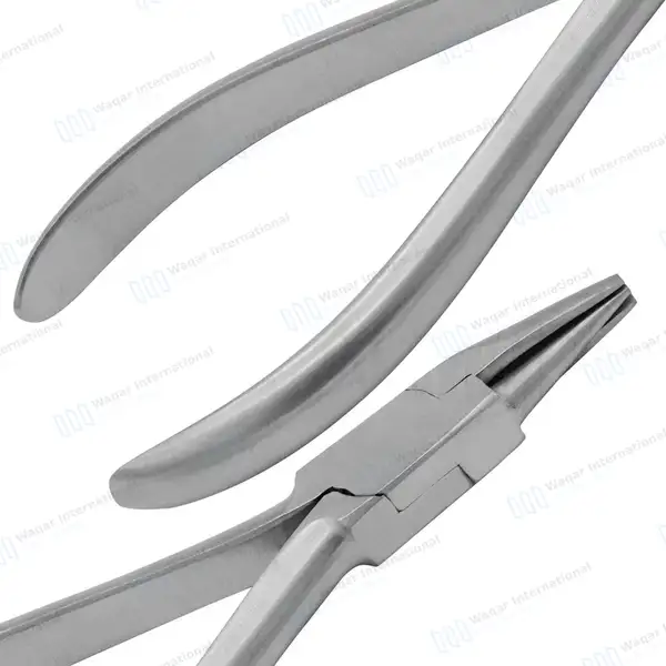 Optical Pliers 5.25″ for Helical Closing Loops & Arch Adjustments - surgical instruments manufactured by Waqar International, Sialkot - view 6