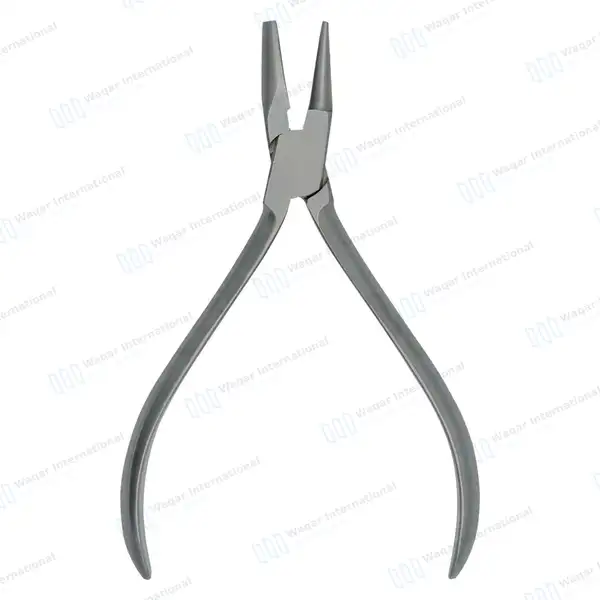 Optical Pliers 5.25″ for Helical Closing Loops & Arch Adjustments - surgical instruments manufactured by Waqar International, Sialkot - view 7